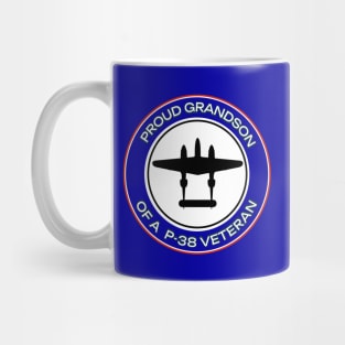 Proud Grandson of a P-38 Veteran Mug